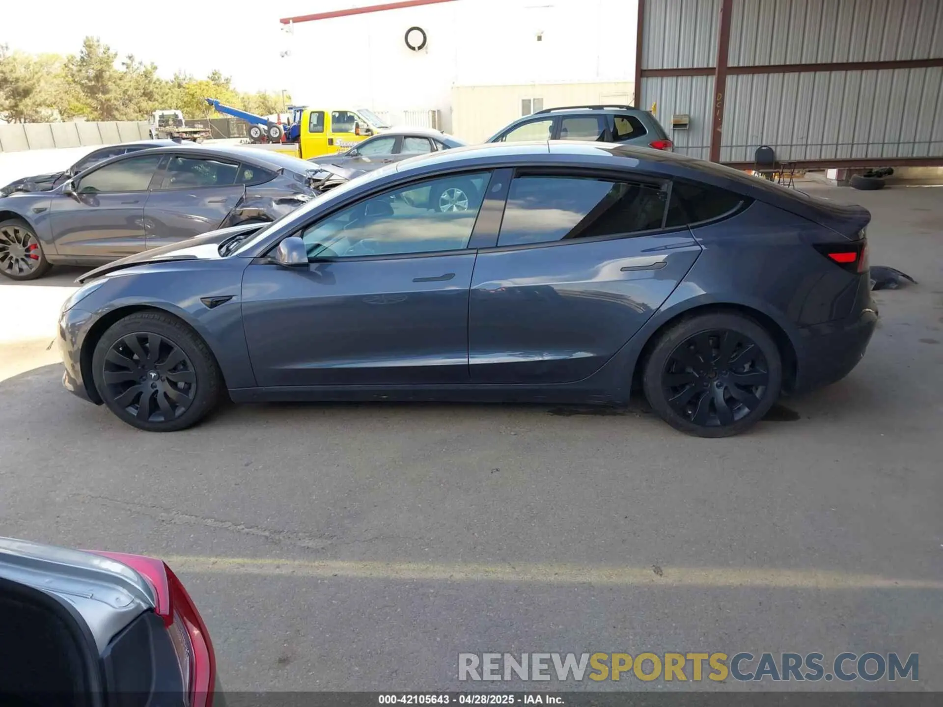 13 Photograph of a damaged car 5YJ3E1EA3MF877790 TESLA MODEL 3 2021