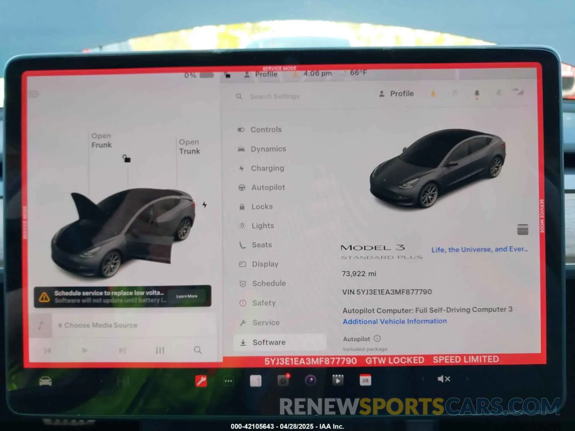 7 Photograph of a damaged car 5YJ3E1EA3MF877790 TESLA MODEL 3 2021