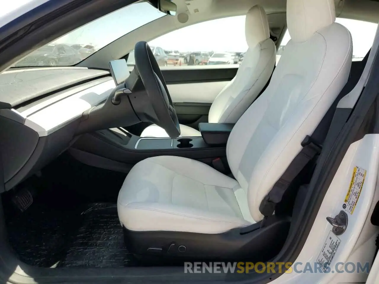 7 Photograph of a damaged car 5YJ3E1EA3MF877904 TESLA MODEL 3 2021