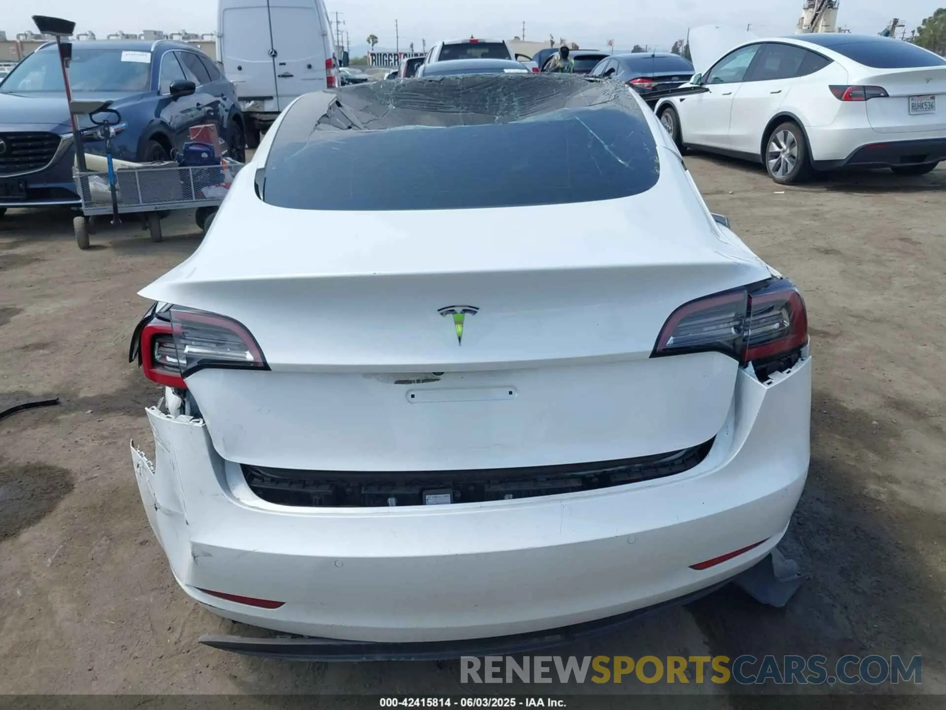 16 Photograph of a damaged car 5YJ3E1EA3MF921206 TESLA MODEL 3 2021