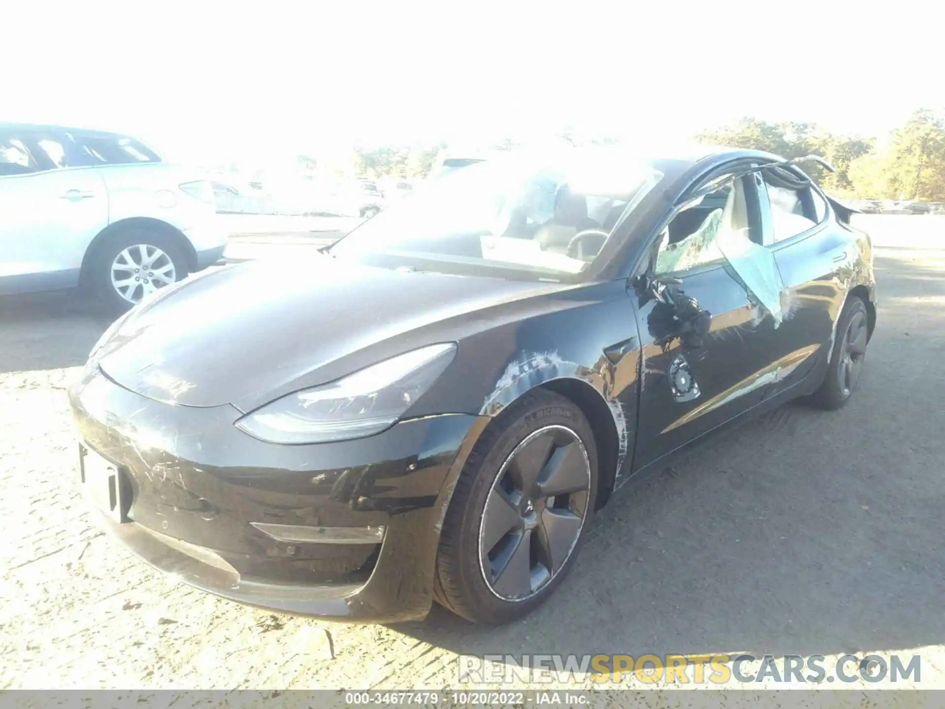 6 Photograph of a damaged car 5YJ3E1EA3MF921335 TESLA MODEL 3 2021