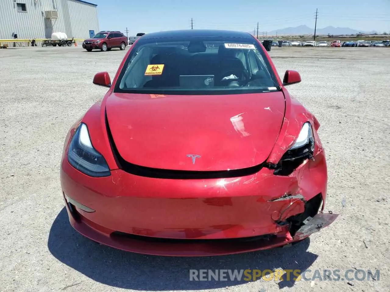 5 Photograph of a damaged car 5YJ3E1EA3MF922727 TESLA MODEL 3 2021