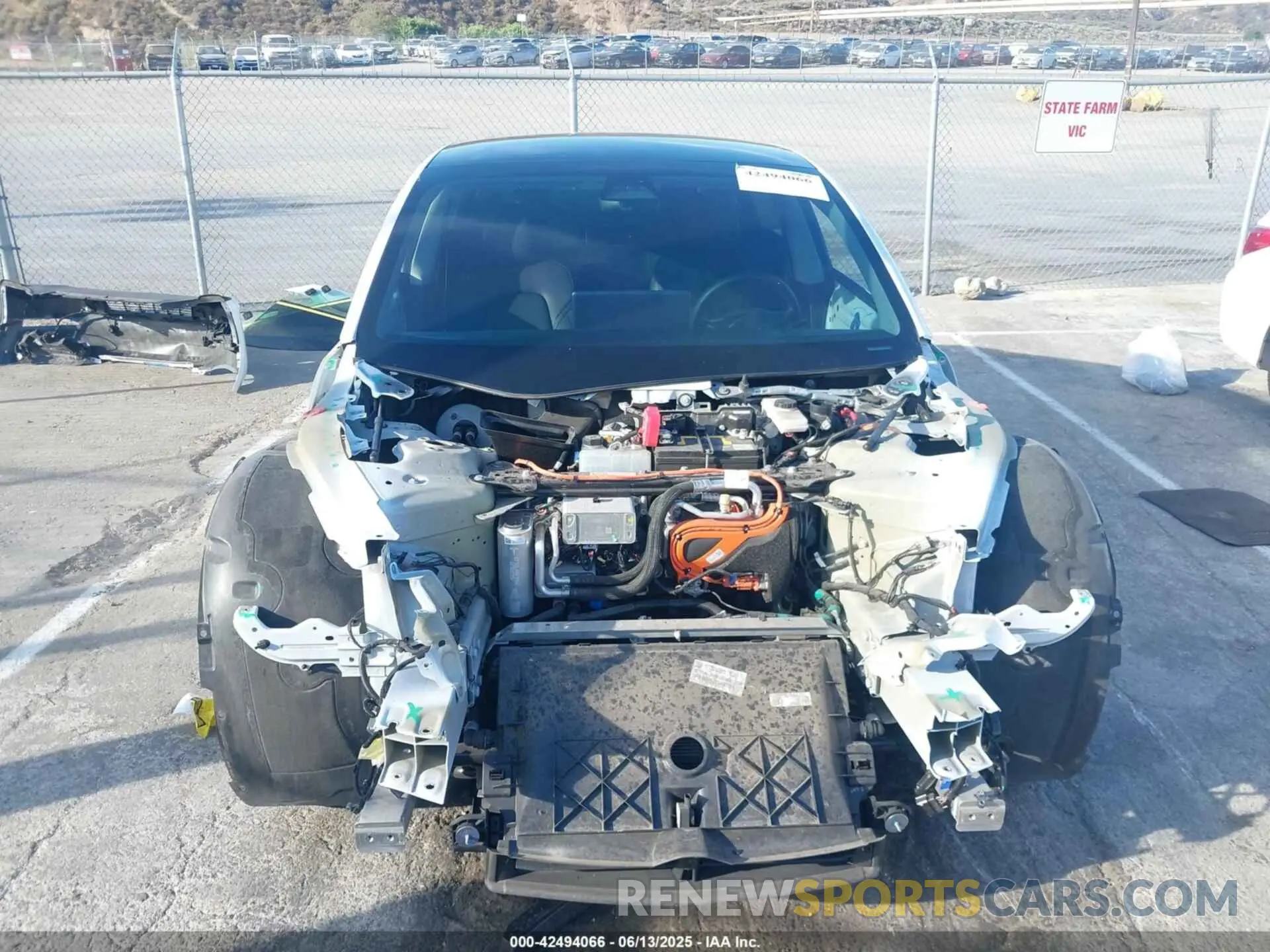 13 Photograph of a damaged car 5YJ3E1EA3MF923537 TESLA MODEL 3 2021