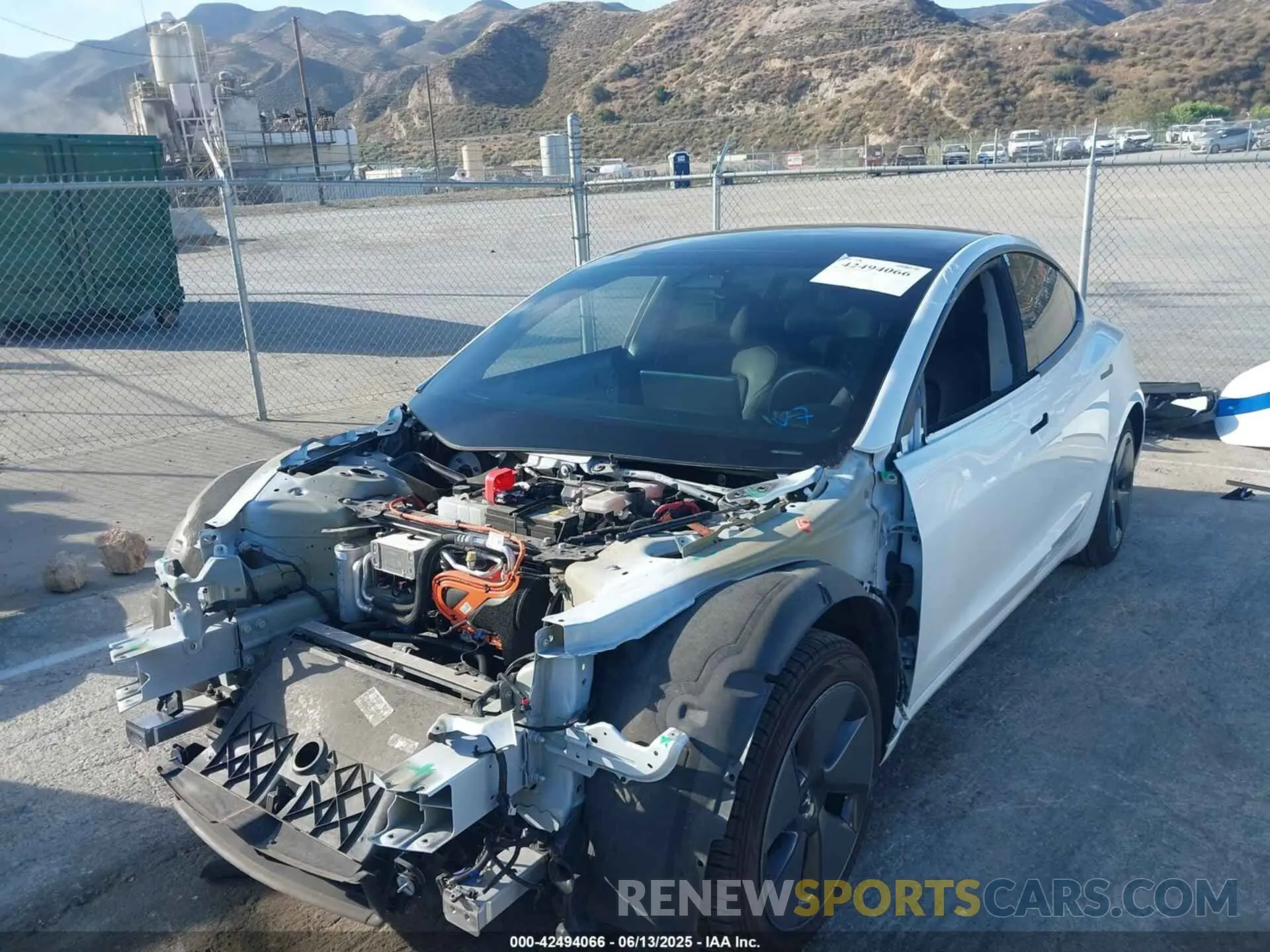 6 Photograph of a damaged car 5YJ3E1EA3MF923537 TESLA MODEL 3 2021