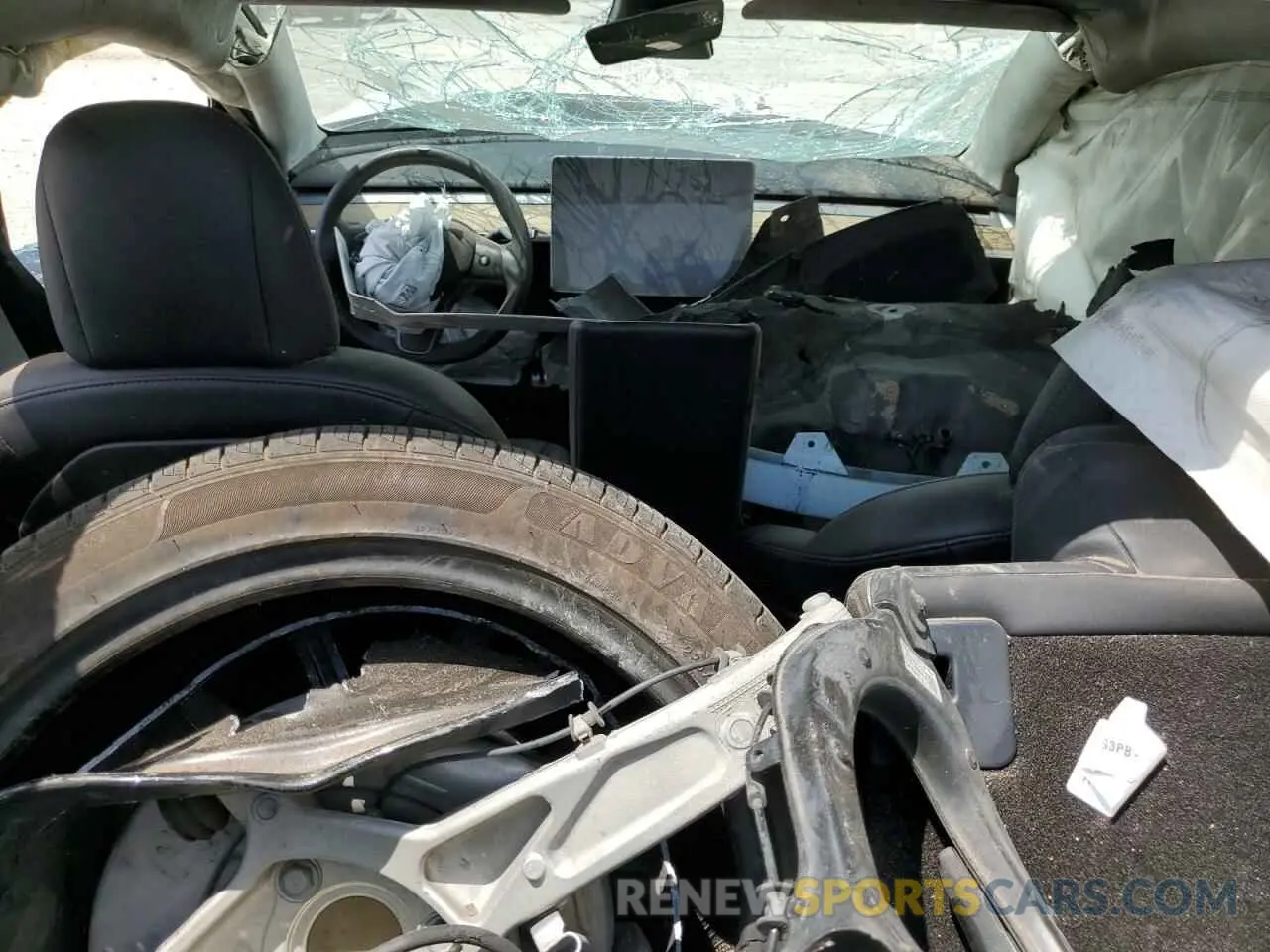 8 Photograph of a damaged car 5YJ3E1EA3MF976870 TESLA MODEL 3 2021