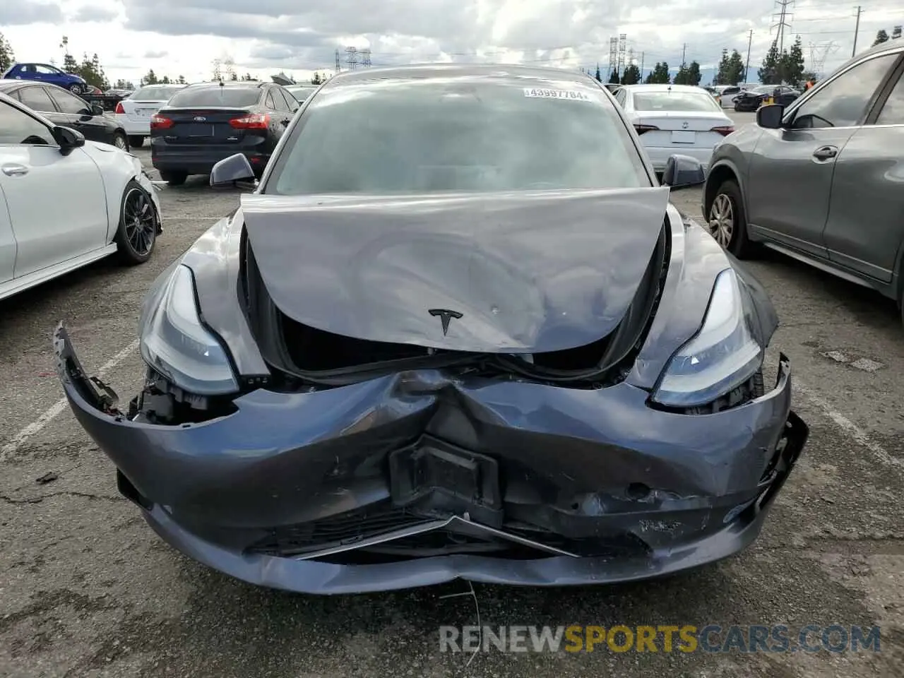 5 Photograph of a damaged car 5YJ3E1EA3MF982443 TESLA MODEL 3 2021