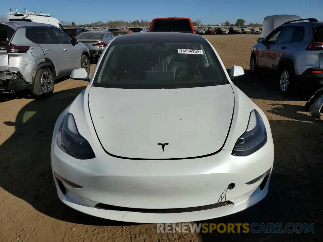 5 Photograph of a damaged car 5YJ3E1EA3MF991627 TESLA MODEL 3 2021