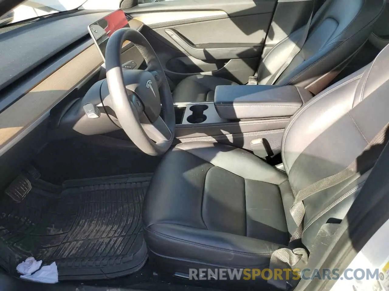 7 Photograph of a damaged car 5YJ3E1EA3MF991627 TESLA MODEL 3 2021