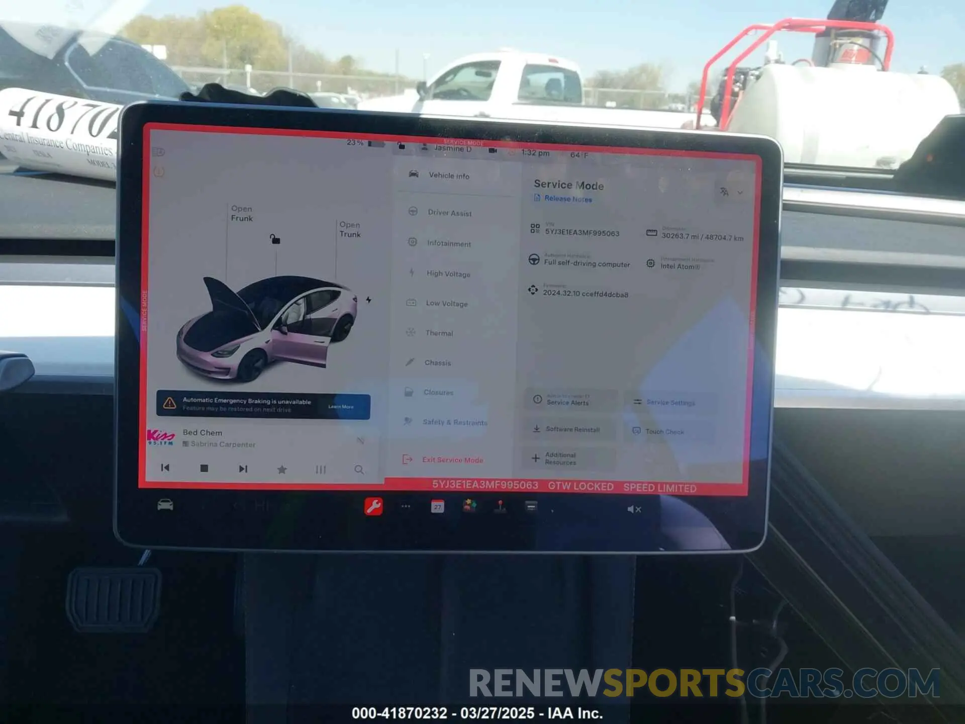 17 Photograph of a damaged car 5YJ3E1EA3MF995063 TESLA MODEL 3 2021