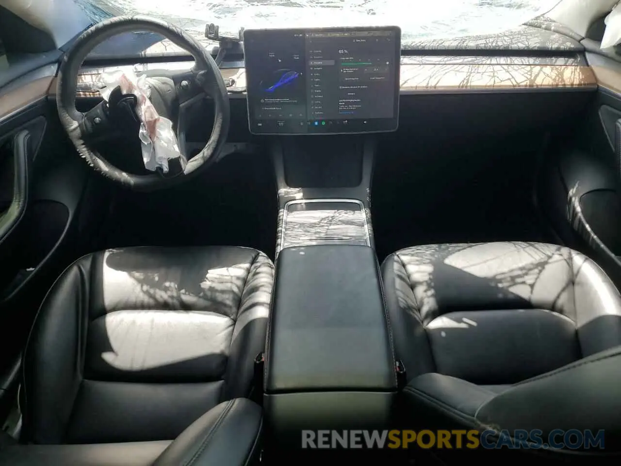 8 Photograph of a damaged car 5YJ3E1EA3MF996973 TESLA MODEL 3 2021