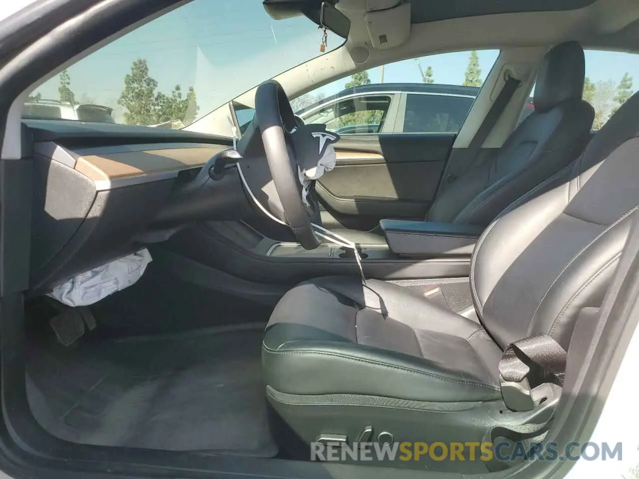 7 Photograph of a damaged car 5YJ3E1EA4MF002993 TESLA MODEL 3 2021