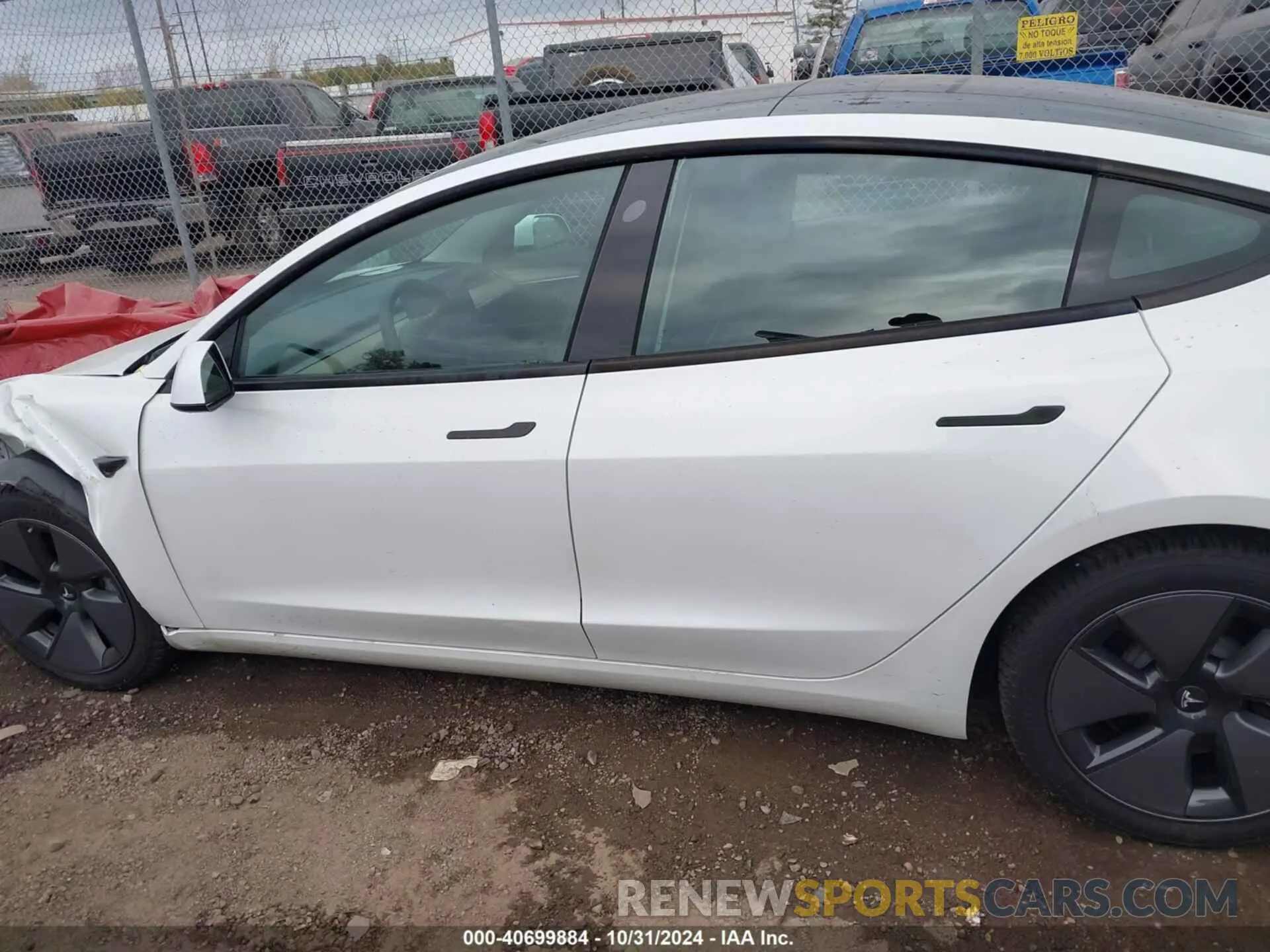 14 Photograph of a damaged car 5YJ3E1EA4MF015856 TESLA MODEL 3 2021