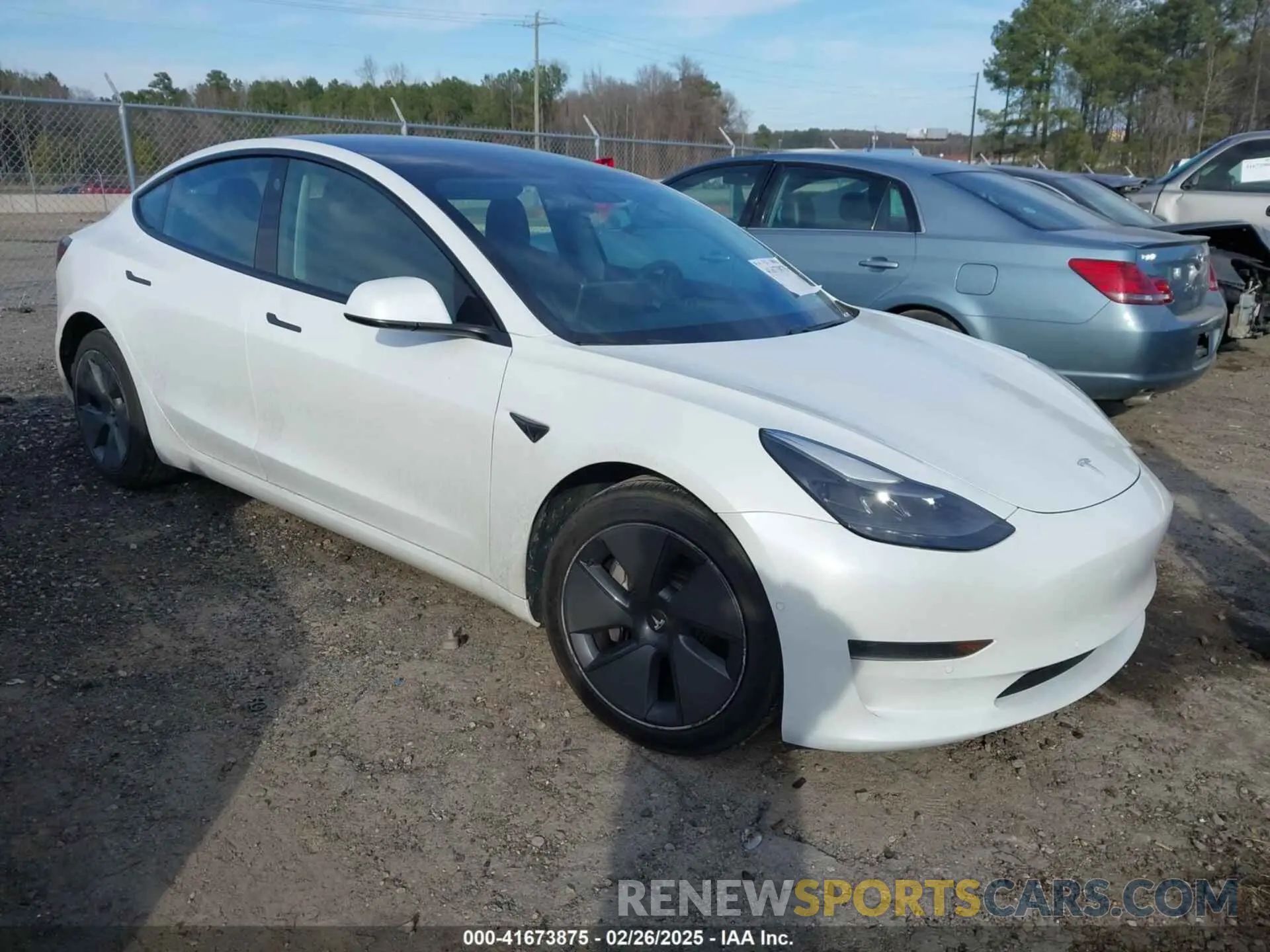 1 Photograph of a damaged car 5YJ3E1EA4MF016604 TESLA MODEL 3 2021