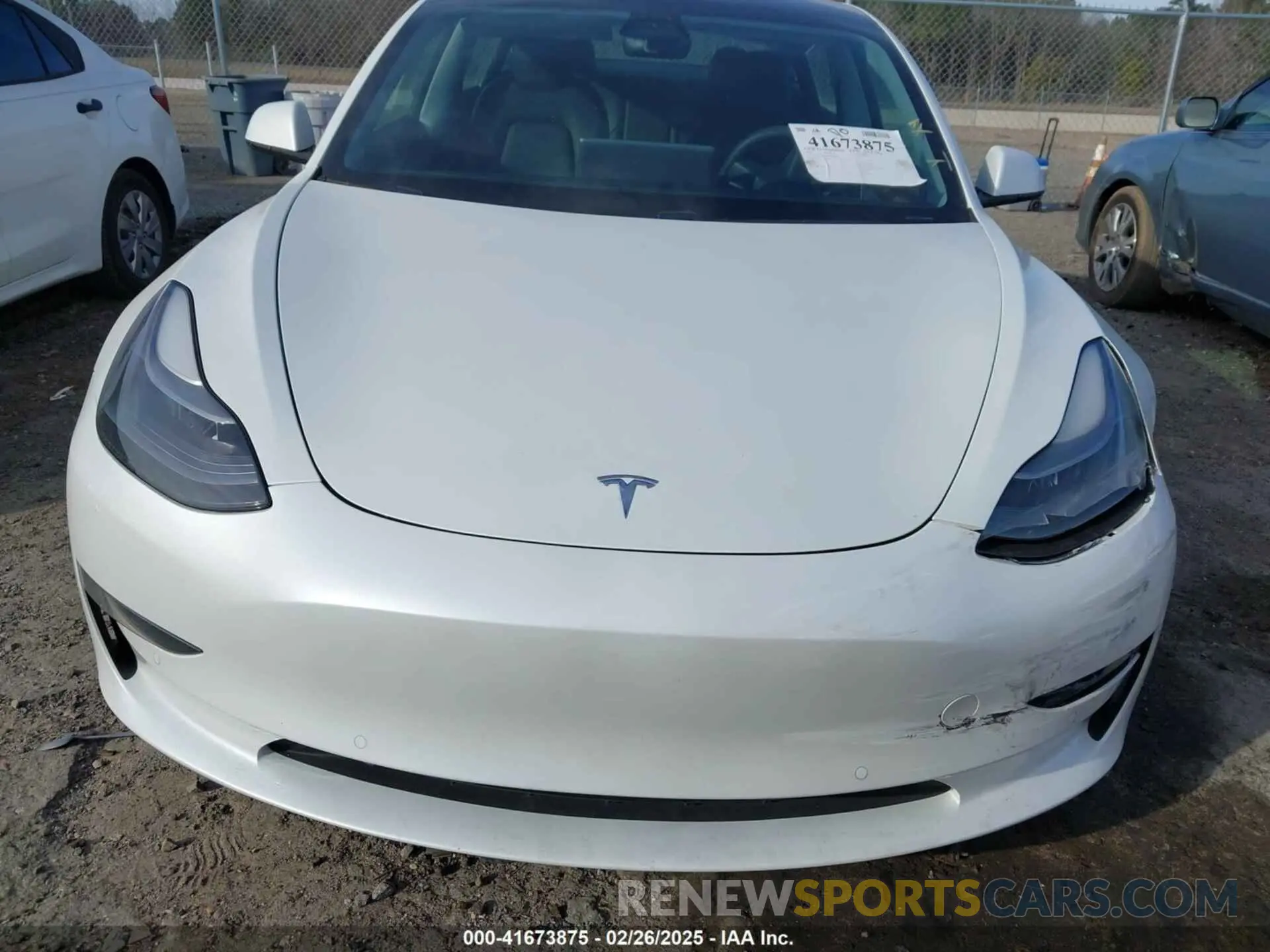 12 Photograph of a damaged car 5YJ3E1EA4MF016604 TESLA MODEL 3 2021