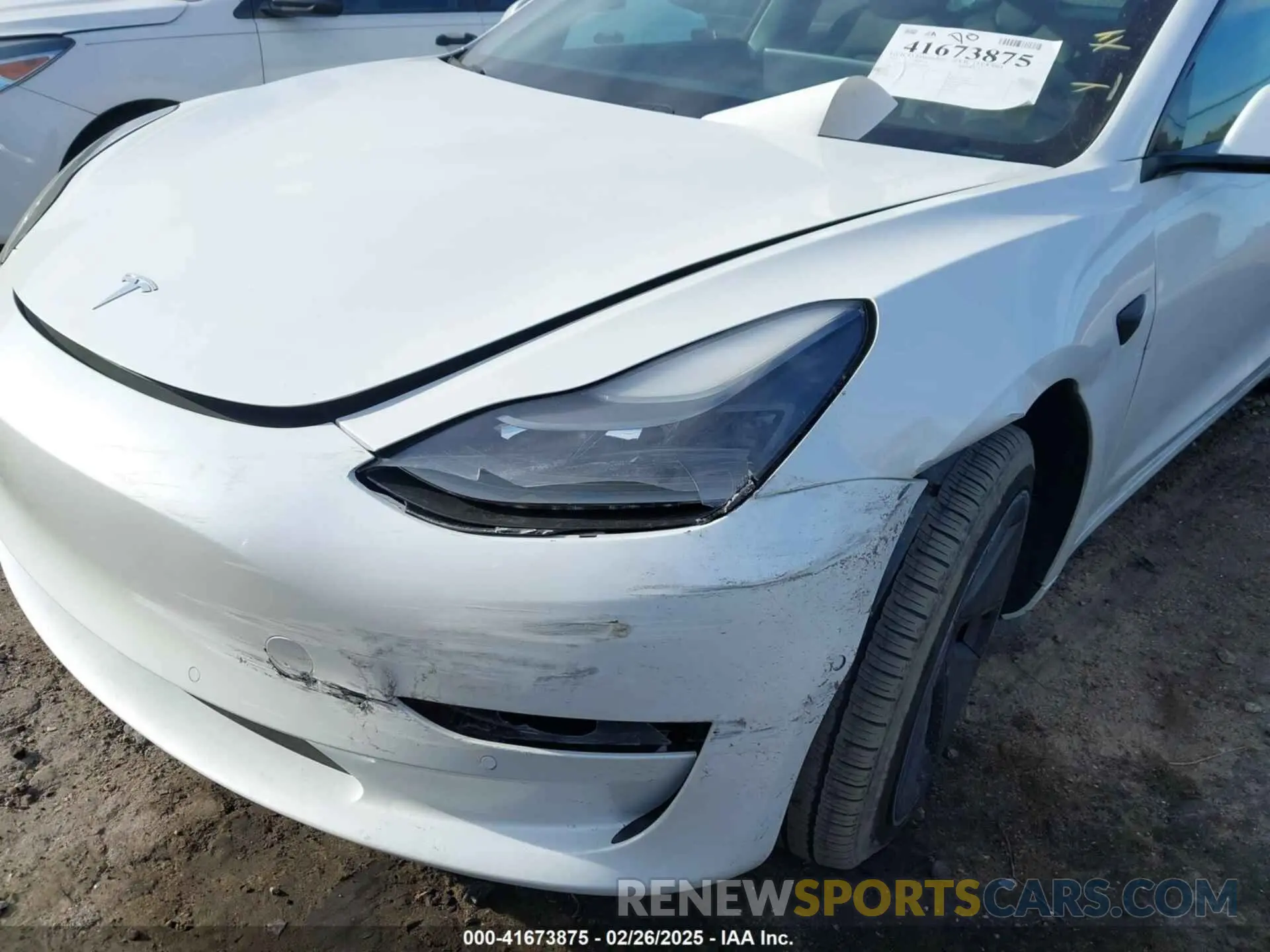22 Photograph of a damaged car 5YJ3E1EA4MF016604 TESLA MODEL 3 2021
