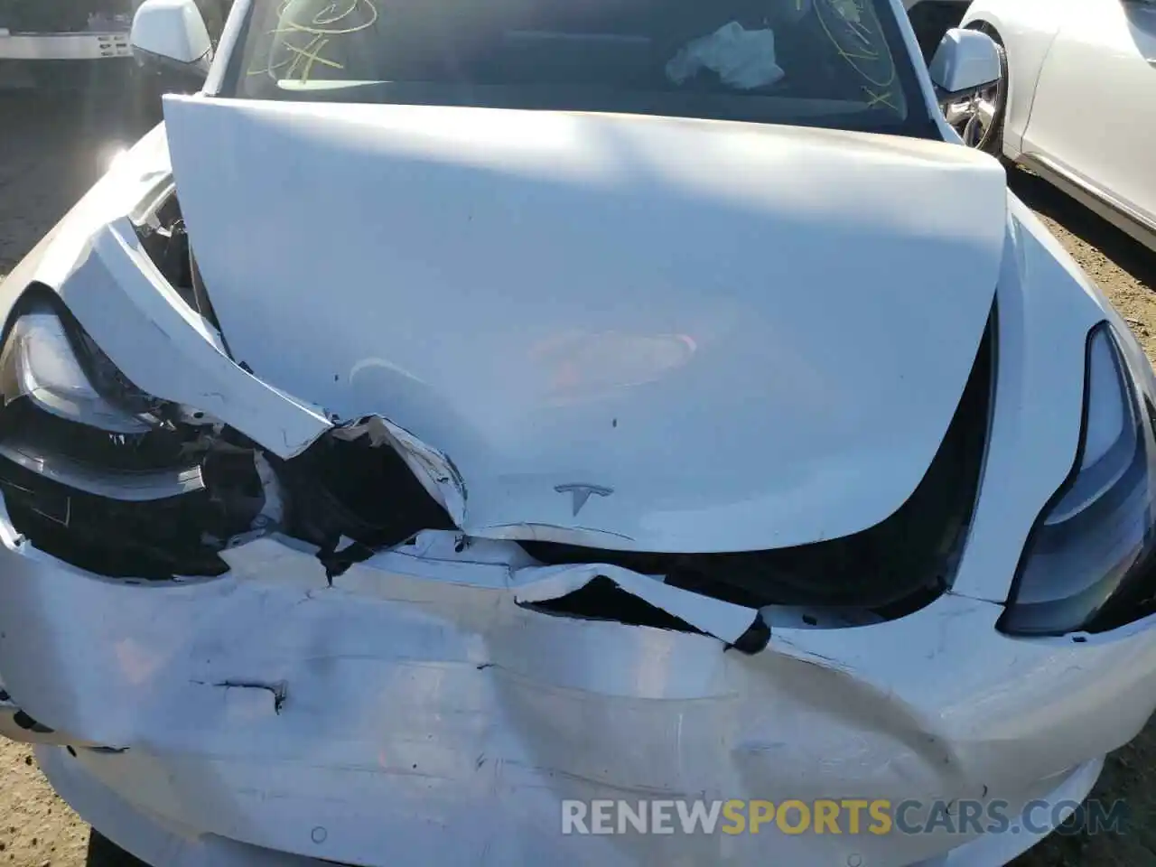 7 Photograph of a damaged car 5YJ3E1EA4MF021625 TESLA MODEL 3 2021