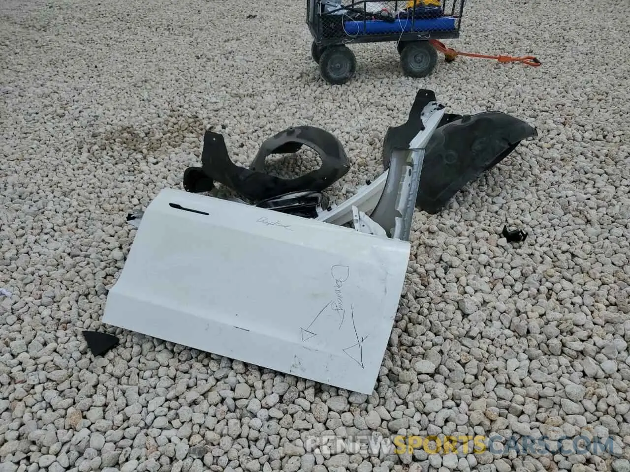 14 Photograph of a damaged car 5YJ3E1EA4MF031944 TESLA MODEL 3 2021