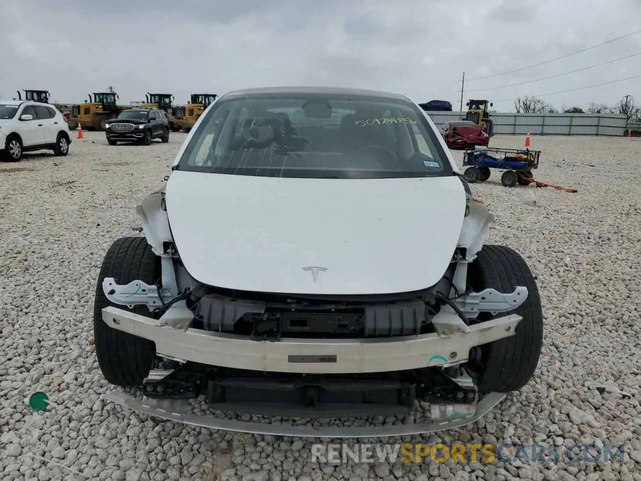 5 Photograph of a damaged car 5YJ3E1EA4MF031944 TESLA MODEL 3 2021