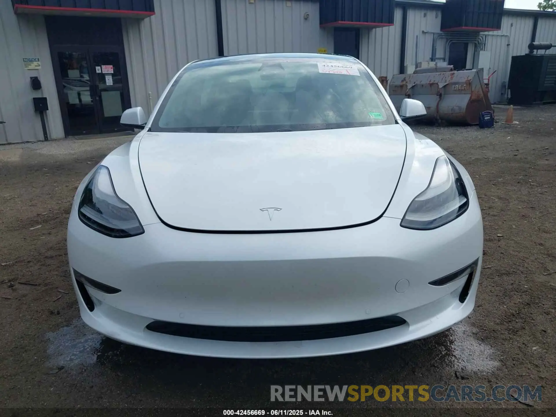 12 Photograph of a damaged car 5YJ3E1EA4MF043432 TESLA MODEL 3 2021