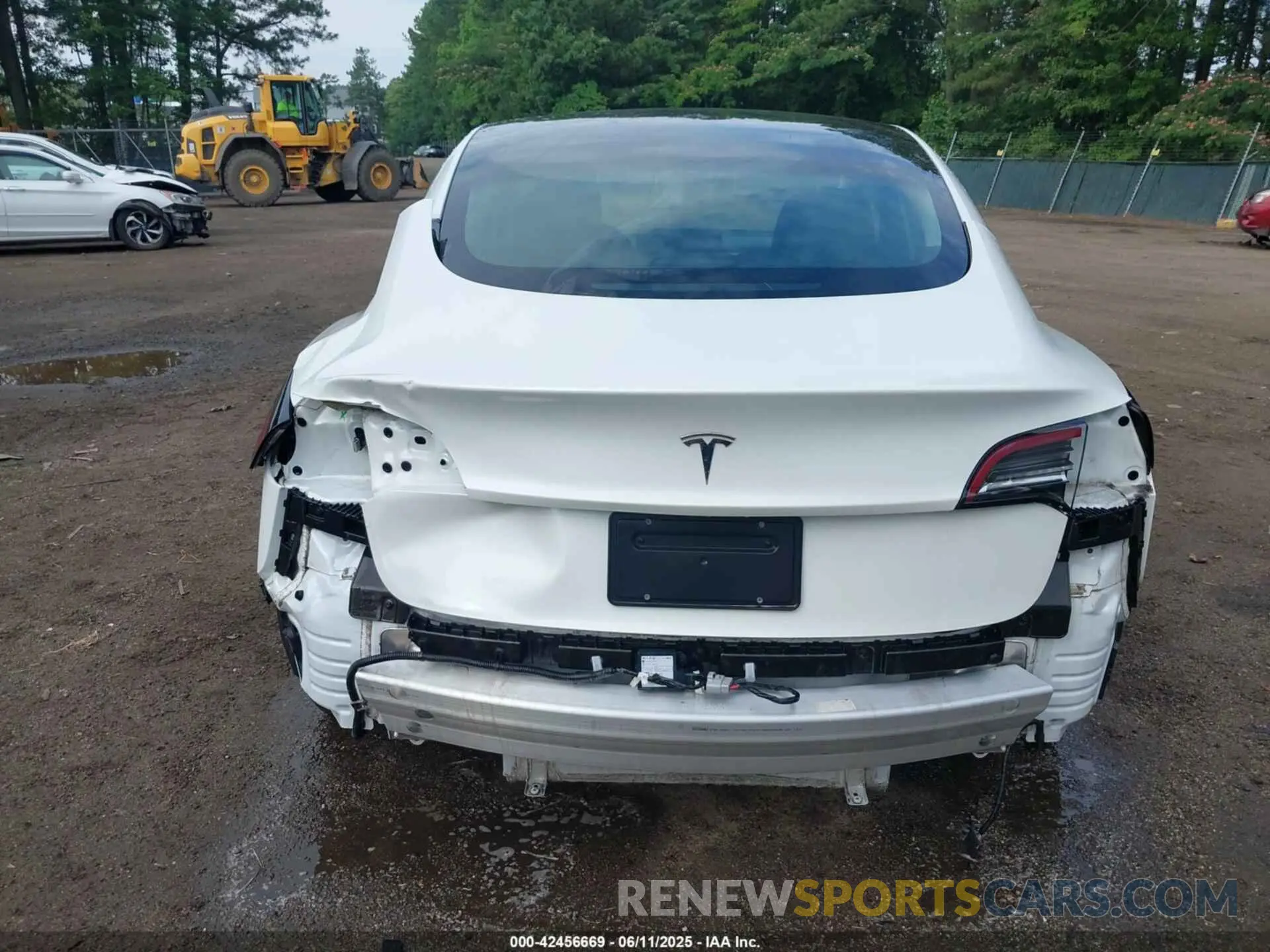 6 Photograph of a damaged car 5YJ3E1EA4MF043432 TESLA MODEL 3 2021