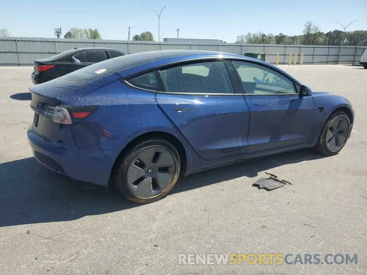 3 Photograph of a damaged car 5YJ3E1EA4MF056973 TESLA MODEL 3 2021