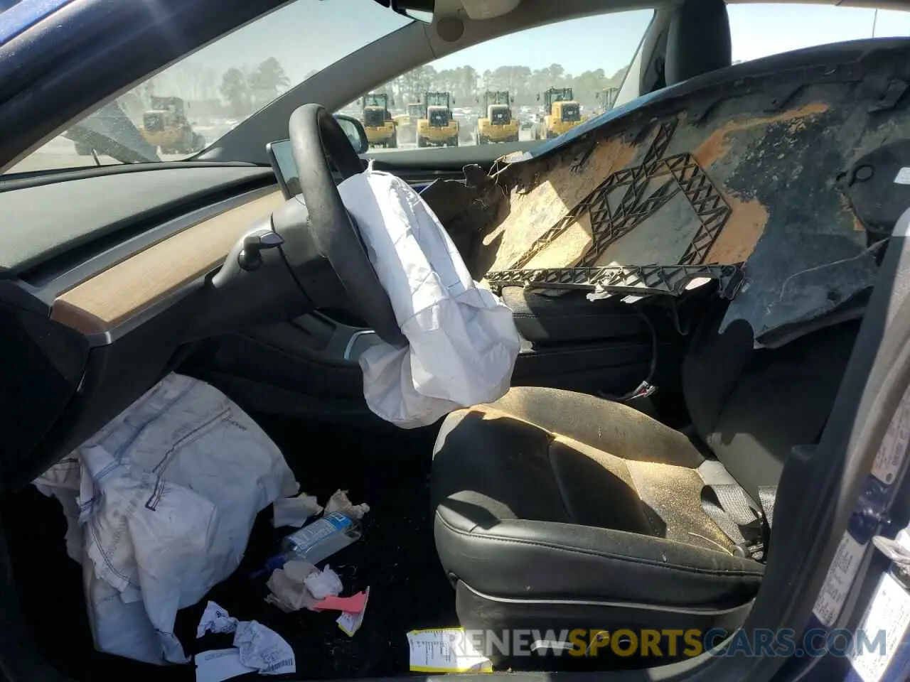 7 Photograph of a damaged car 5YJ3E1EA4MF056973 TESLA MODEL 3 2021