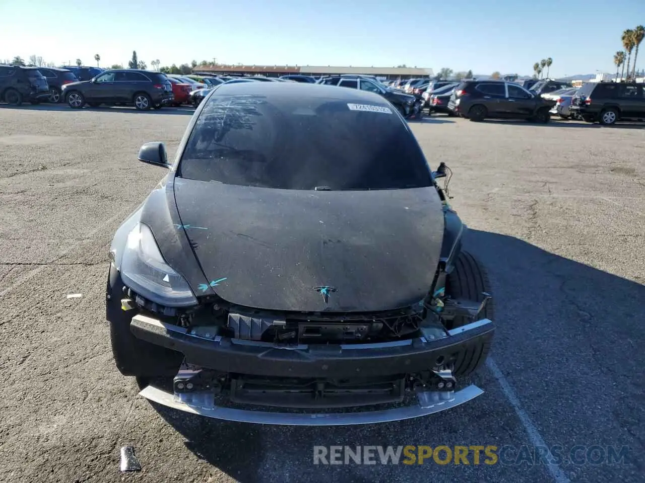 5 Photograph of a damaged car 5YJ3E1EA4MF069464 TESLA MODEL 3 2021