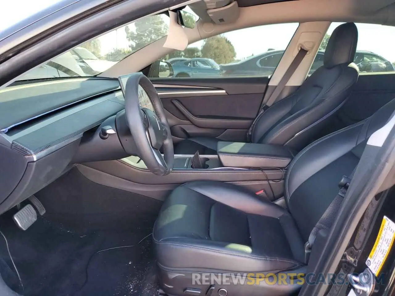 7 Photograph of a damaged car 5YJ3E1EA4MF069464 TESLA MODEL 3 2021