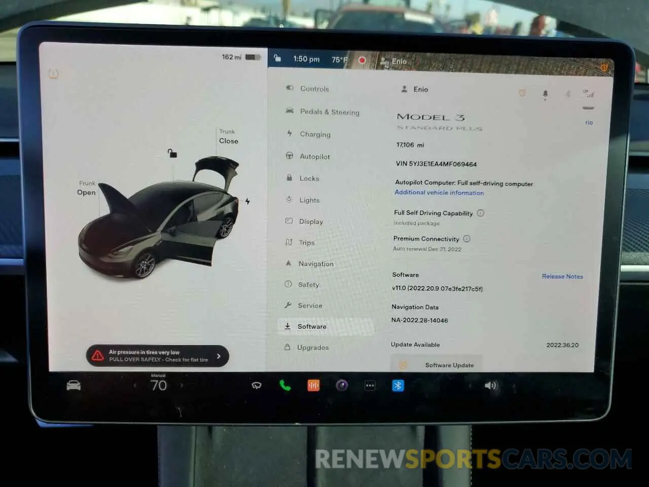 9 Photograph of a damaged car 5YJ3E1EA4MF069464 TESLA MODEL 3 2021