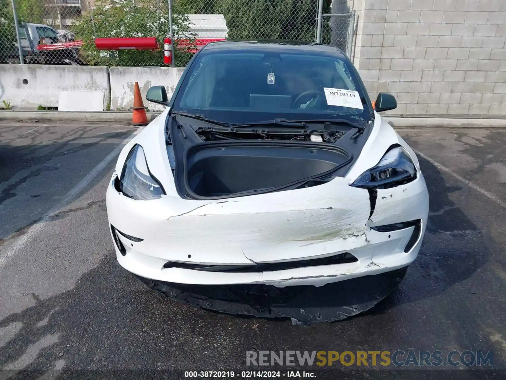 11 Photograph of a damaged car 5YJ3E1EA4MF071120 TESLA MODEL 3 2021