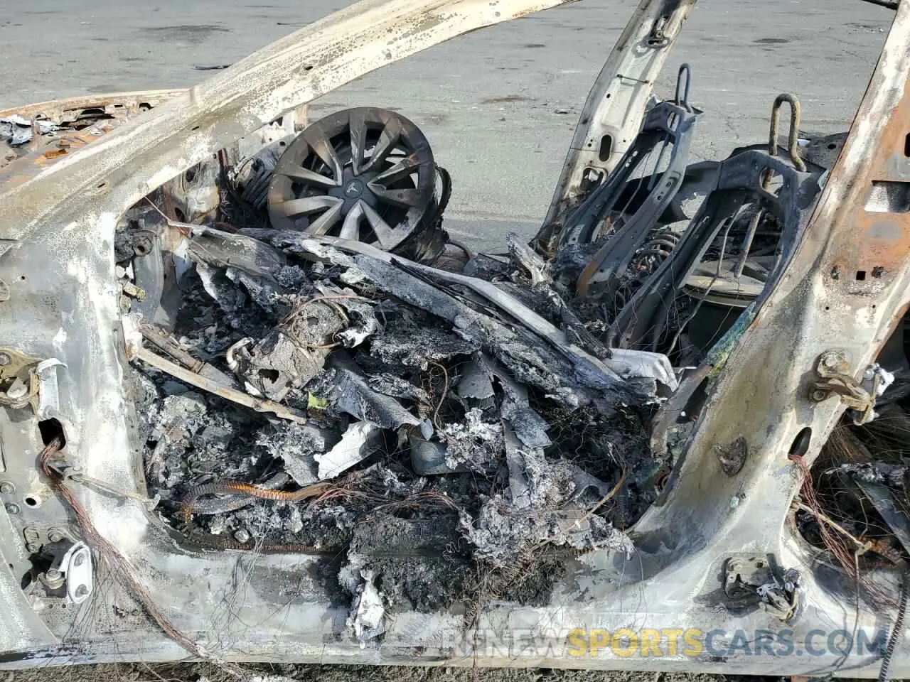7 Photograph of a damaged car 5YJ3E1EA4MF075216 TESLA MODEL 3 2021