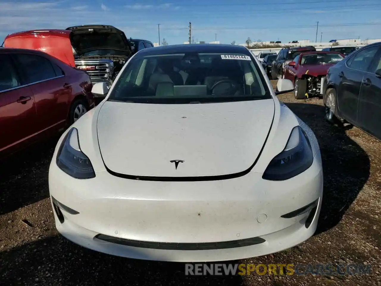 5 Photograph of a damaged car 5YJ3E1EA4MF083526 TESLA MODEL 3 2021