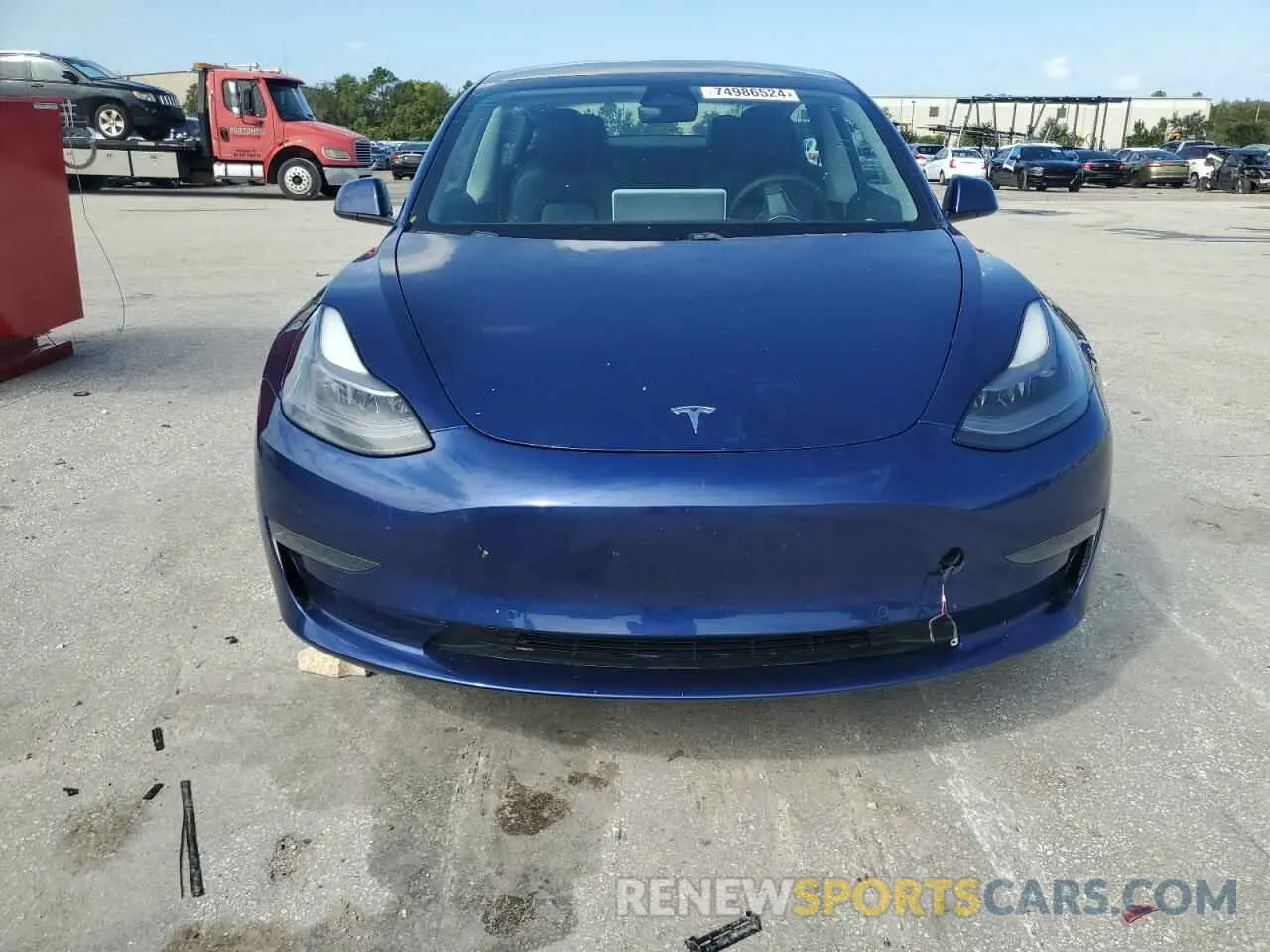 5 Photograph of a damaged car 5YJ3E1EA4MF085096 TESLA MODEL 3 2021