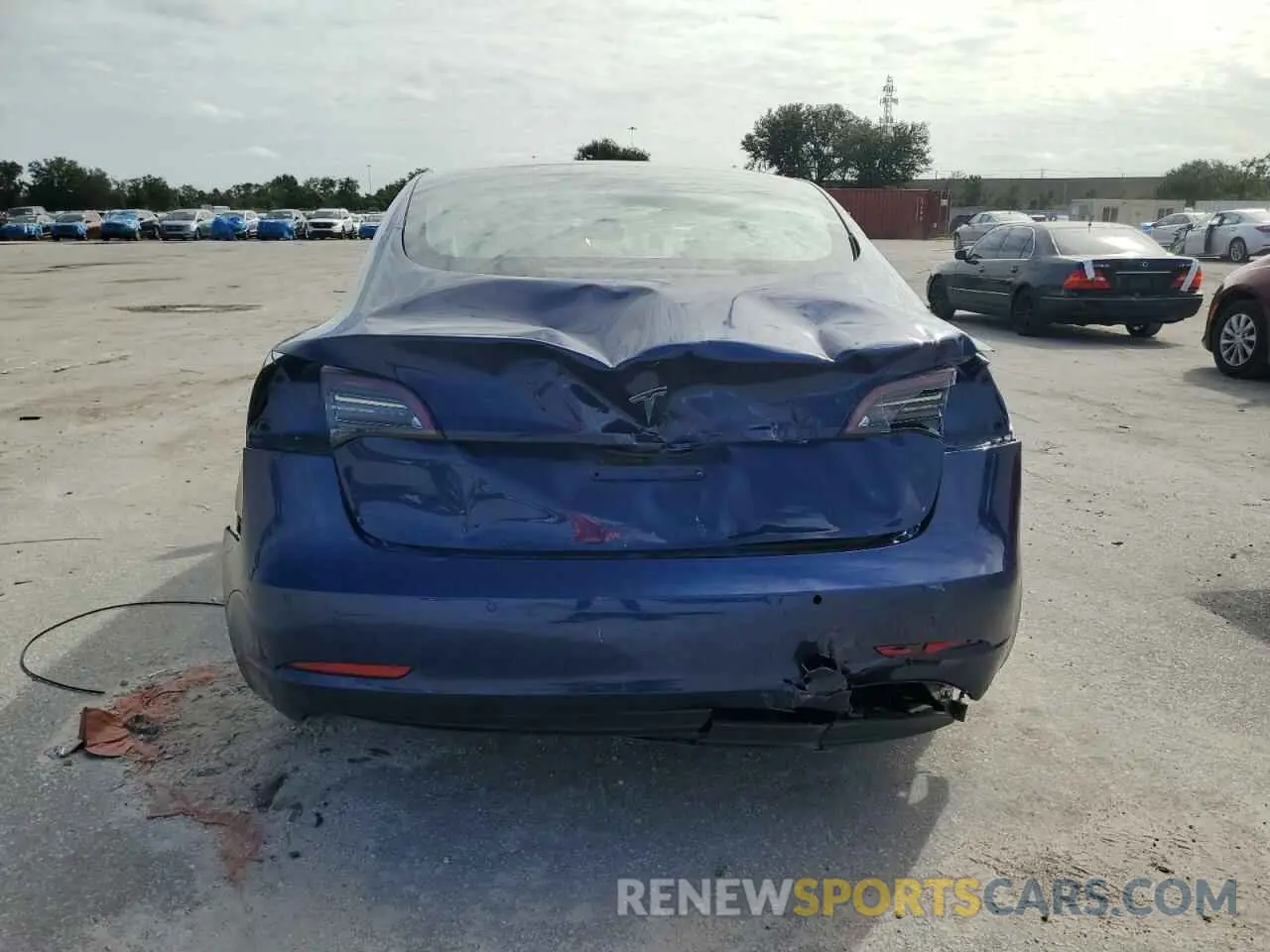 6 Photograph of a damaged car 5YJ3E1EA4MF085096 TESLA MODEL 3 2021