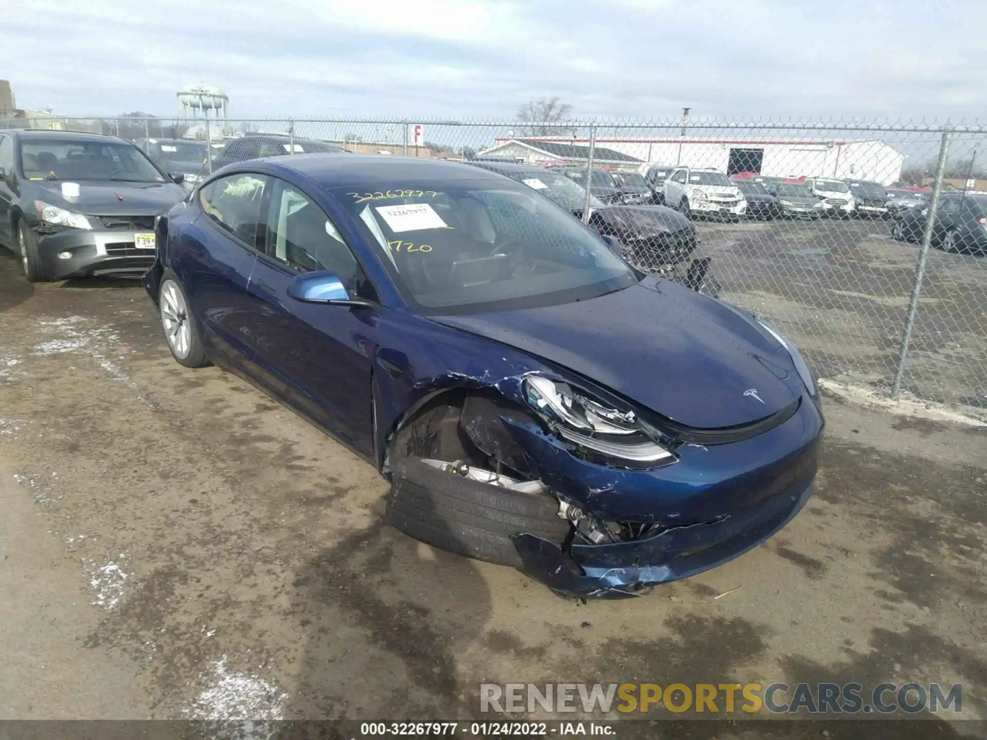 6 Photograph of a damaged car 5YJ3E1EA4MF086717 TESLA MODEL 3 2021