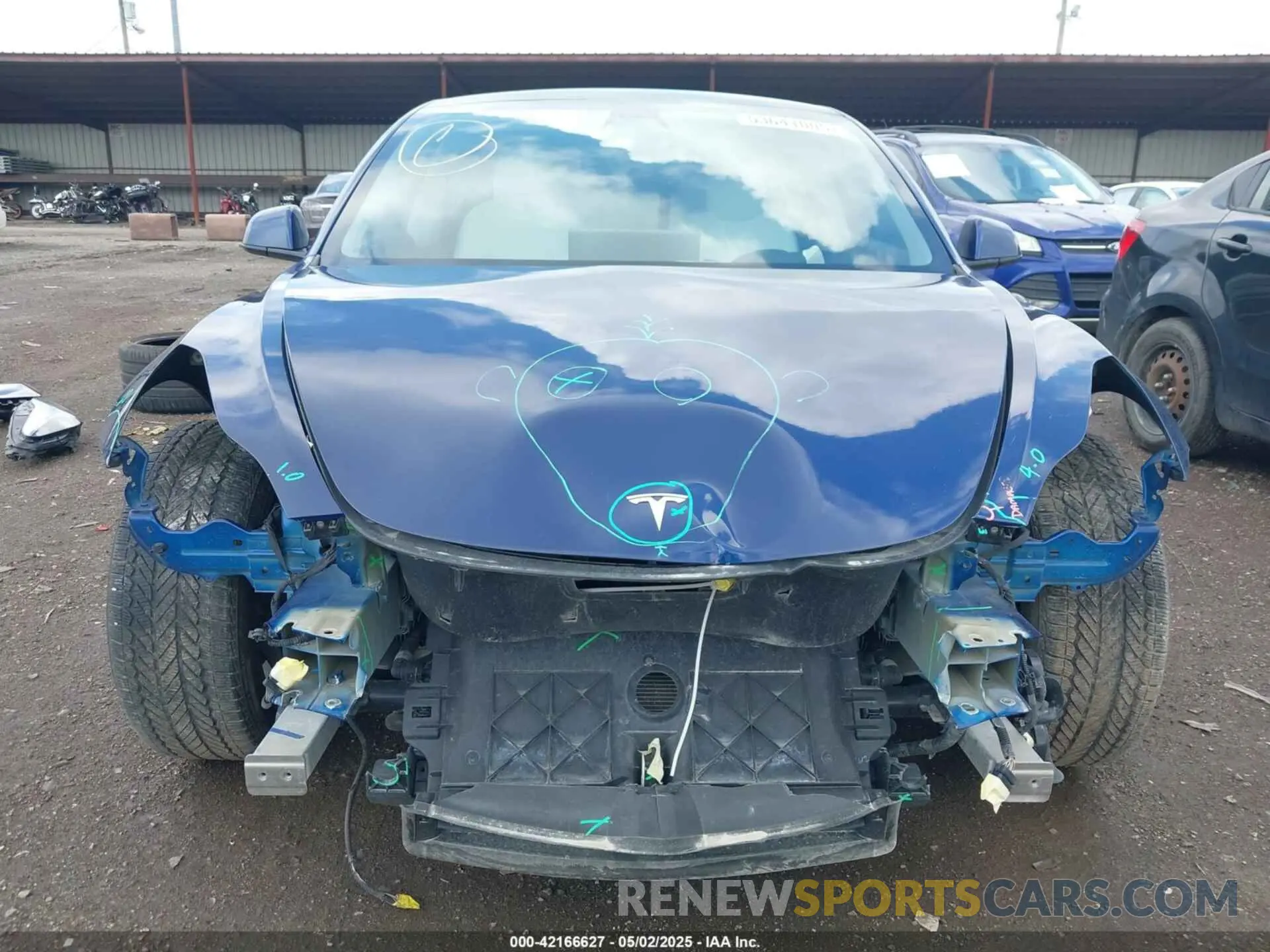 6 Photograph of a damaged car 5YJ3E1EA4MF088550 TESLA MODEL 3 2021