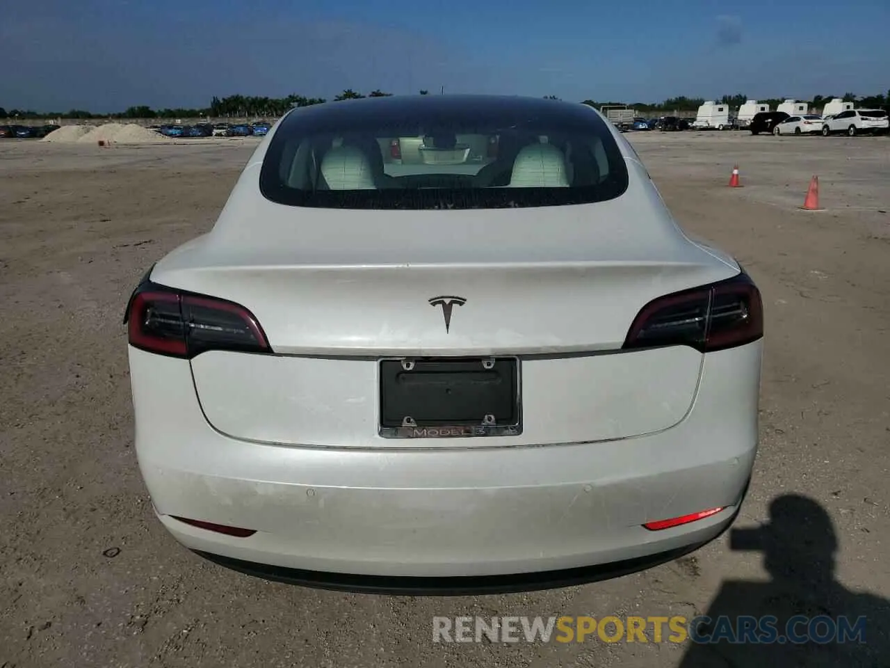 6 Photograph of a damaged car 5YJ3E1EA4MF089259 TESLA MODEL 3 2021