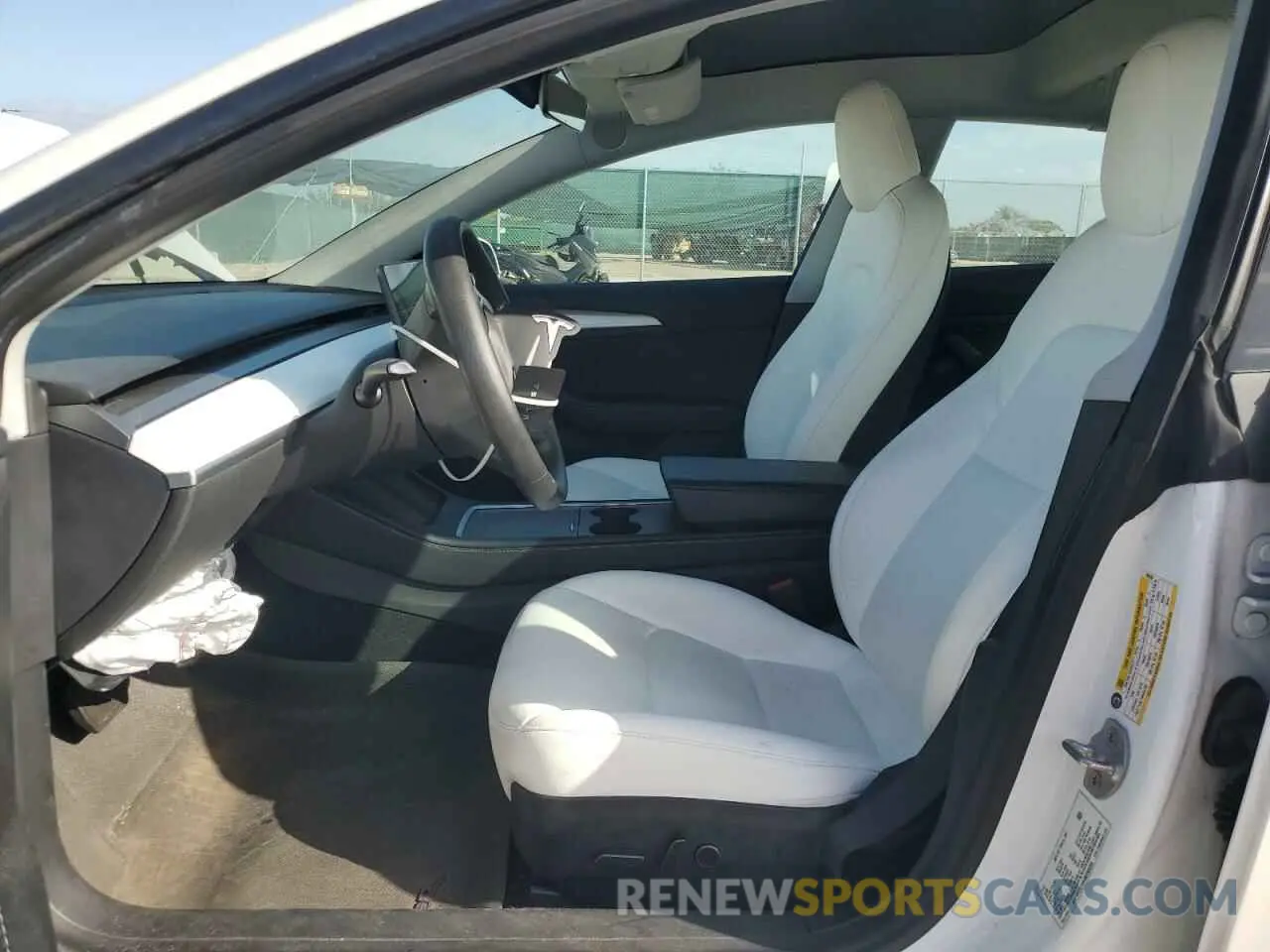 7 Photograph of a damaged car 5YJ3E1EA4MF089259 TESLA MODEL 3 2021