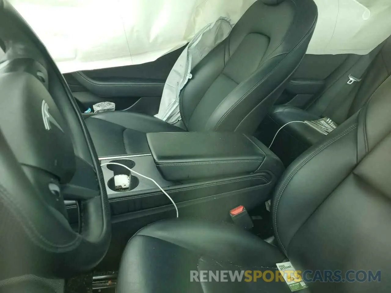 7 Photograph of a damaged car 5YJ3E1EA4MF092274 TESLA MODEL 3 2021