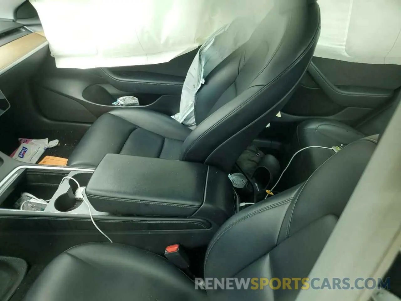8 Photograph of a damaged car 5YJ3E1EA4MF092274 TESLA MODEL 3 2021