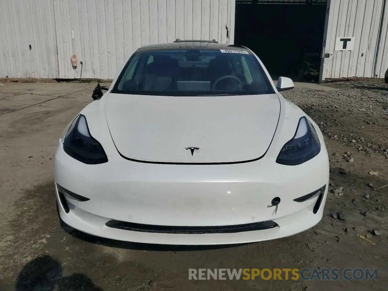 5 Photograph of a damaged car 5YJ3E1EA4MF099600 TESLA MODEL 3 2021