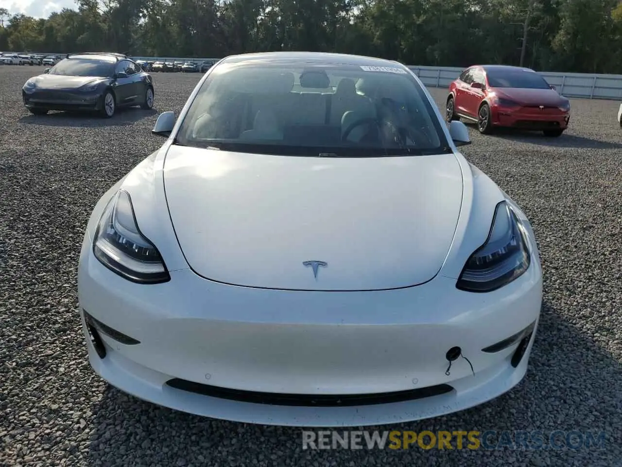 5 Photograph of a damaged car 5YJ3E1EA4MF853756 TESLA MODEL 3 2021