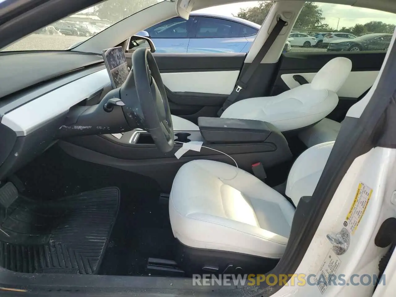 7 Photograph of a damaged car 5YJ3E1EA4MF853756 TESLA MODEL 3 2021