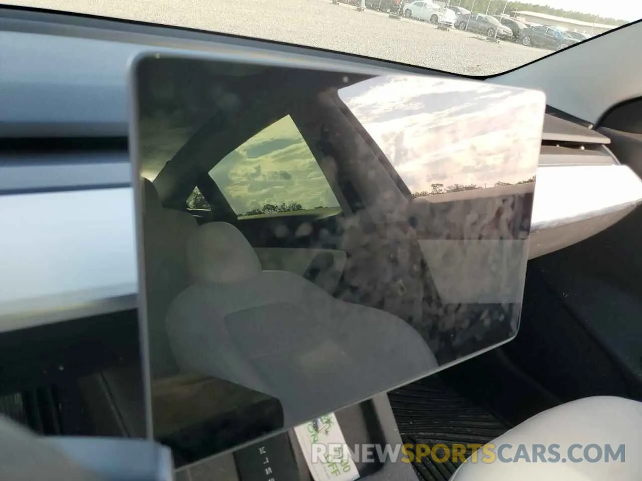 9 Photograph of a damaged car 5YJ3E1EA4MF853756 TESLA MODEL 3 2021