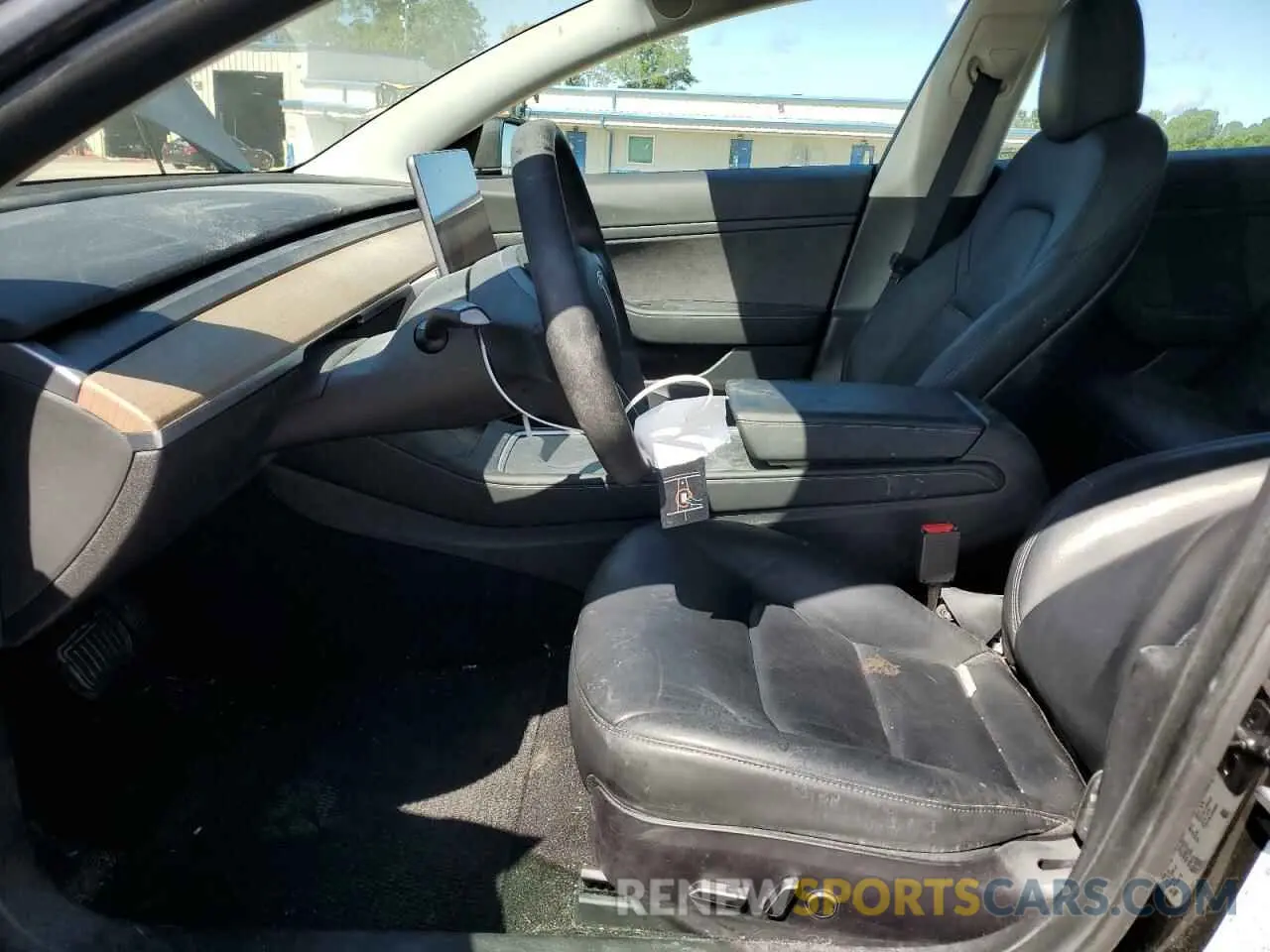 7 Photograph of a damaged car 5YJ3E1EA4MF860447 TESLA MODEL 3 2021