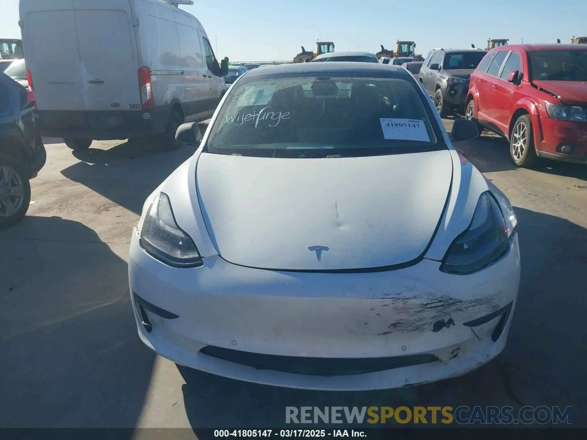 12 Photograph of a damaged car 5YJ3E1EA4MF867169 TESLA MODEL 3 2021