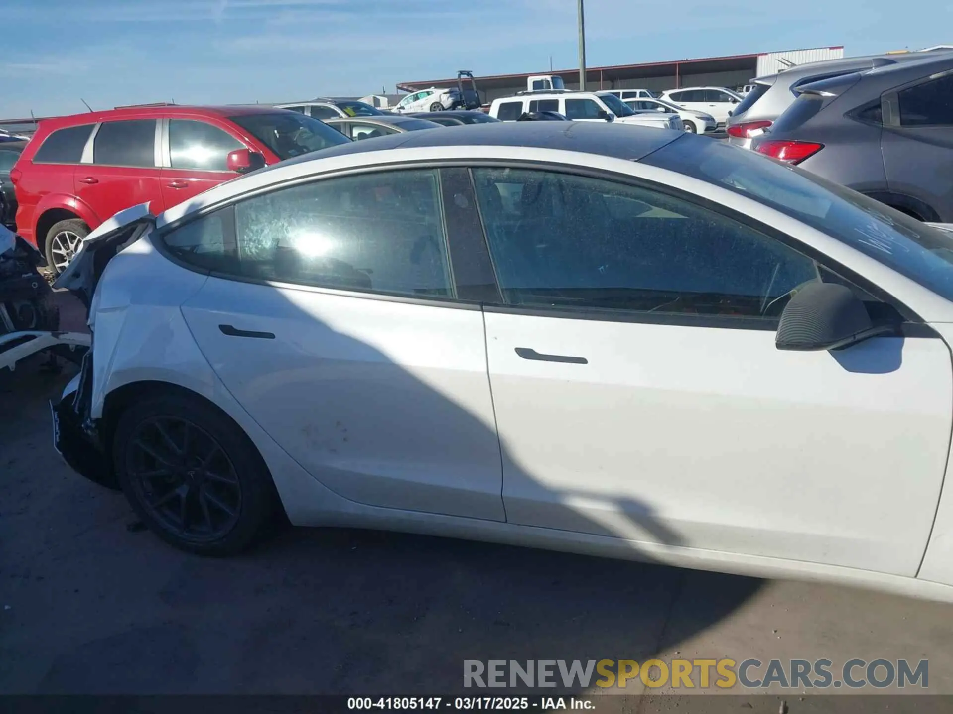 13 Photograph of a damaged car 5YJ3E1EA4MF867169 TESLA MODEL 3 2021