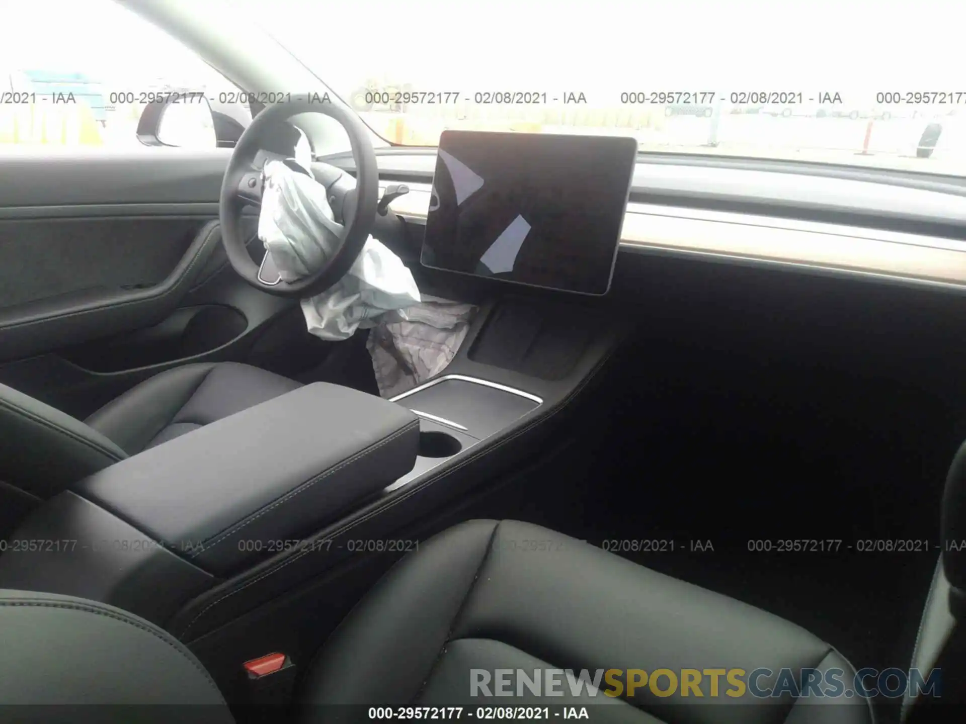 5 Photograph of a damaged car 5YJ3E1EA4MF868161 TESLA MODEL 3 2021