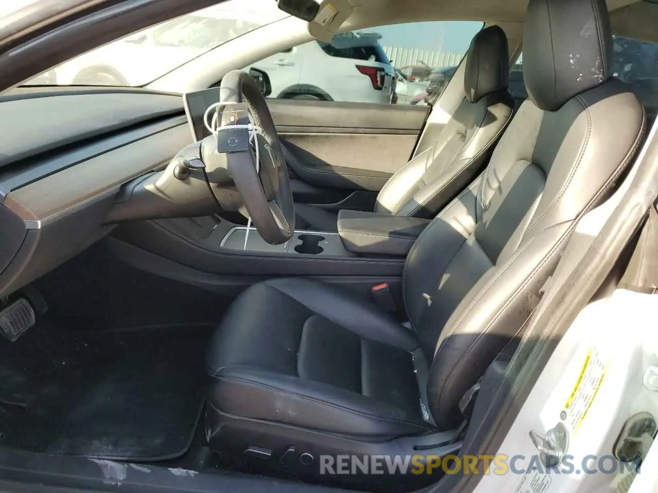 7 Photograph of a damaged car 5YJ3E1EA4MF870413 TESLA MODEL 3 2021