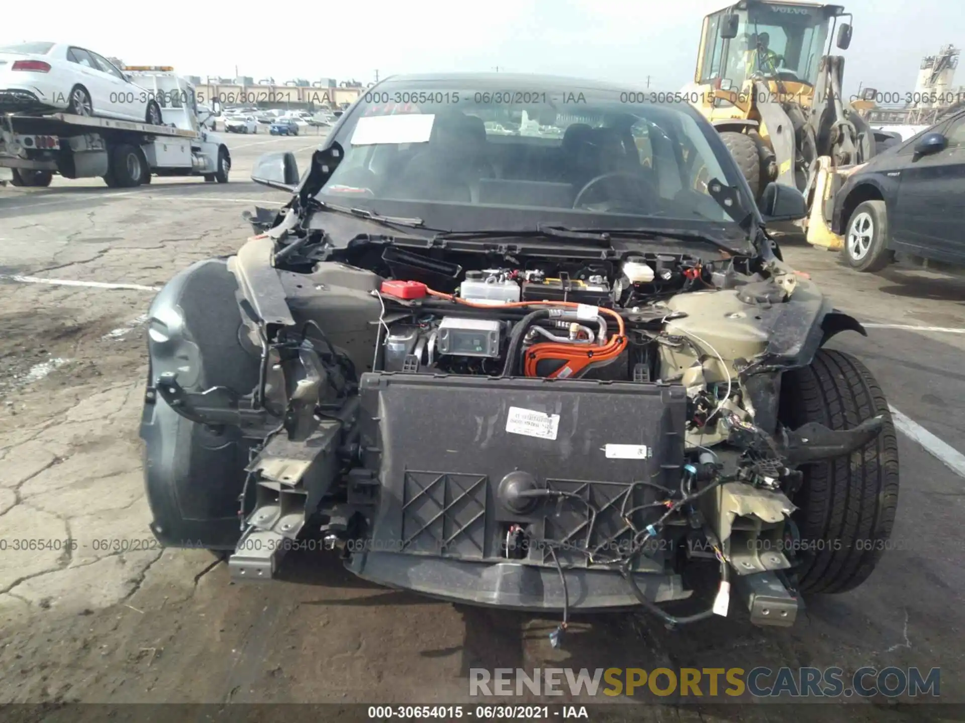 6 Photograph of a damaged car 5YJ3E1EA4MF908075 TESLA MODEL 3 2021